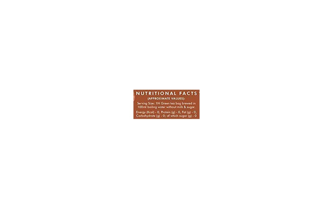 Weikfield Eco Valley Organic Tea Ginger Mulethi Lemon   Box  30 pcs